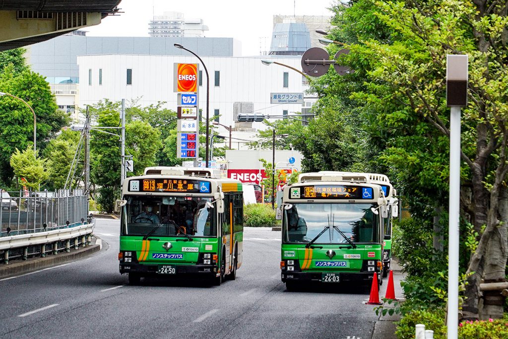 6月4日、江東区環境フェアの送迎バス運転