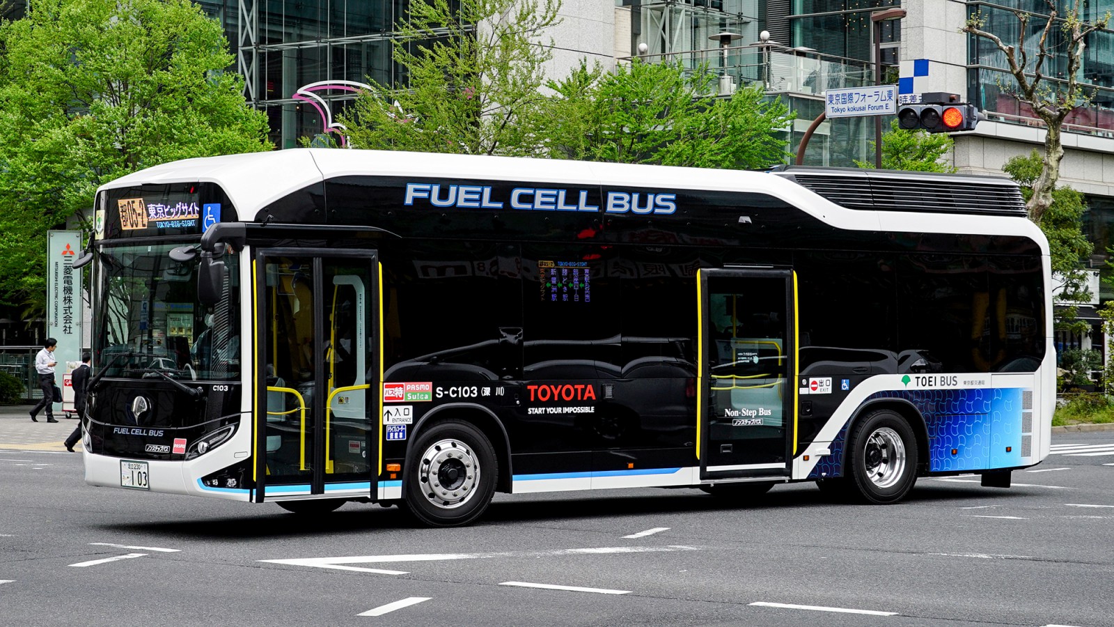 量産型燃料電池バス(C代)が3輛納車、3月末よりデビュー | 都営バス資料館