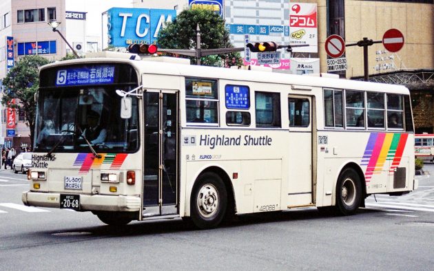 川中島バス/いすゞ/P-LV314K(富士5E)