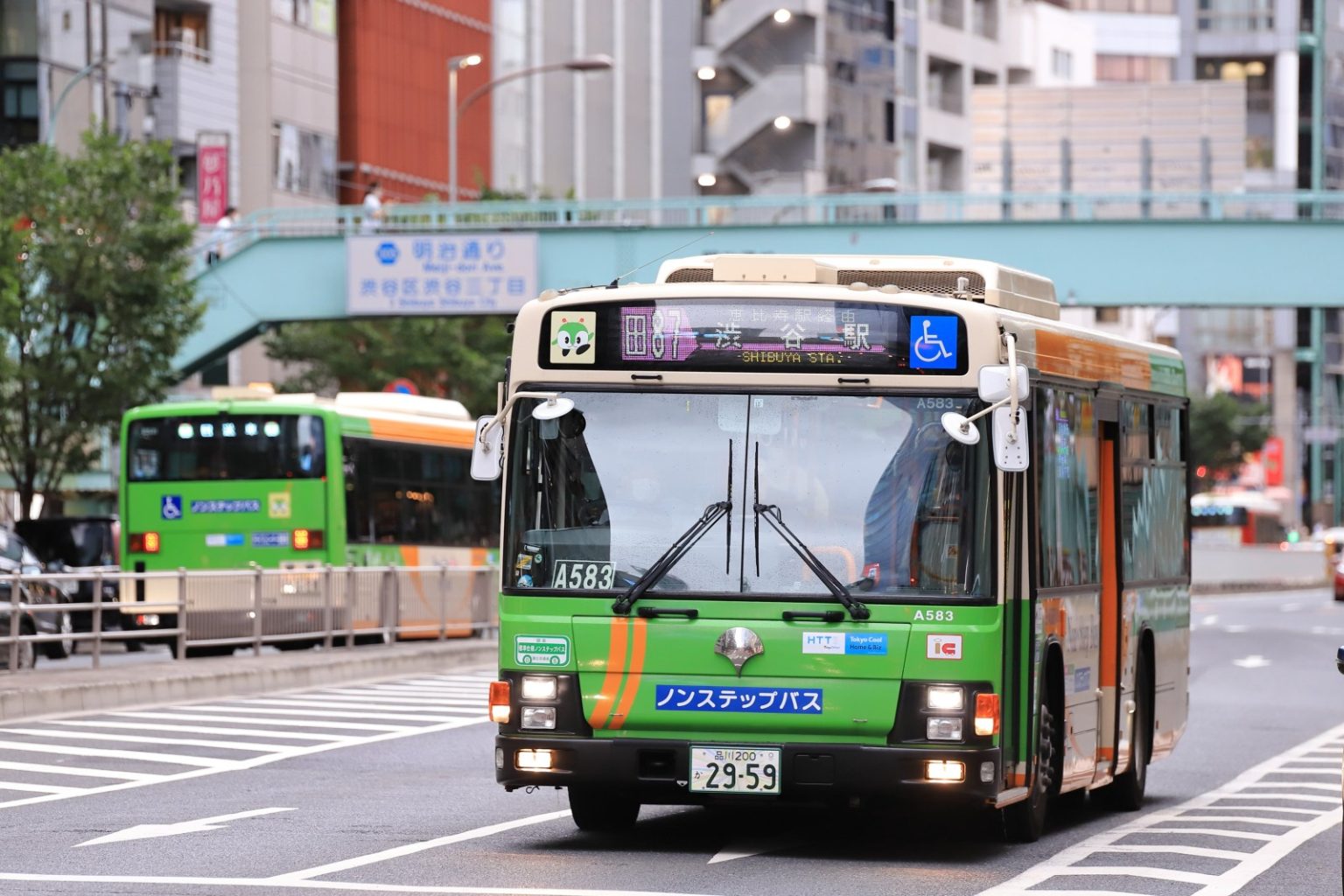渋谷のA583→A010に改番、貸切登録化 | 都営バス資料館