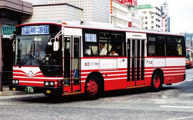 広島バス/三菱/U-MP618K(新呉羽)
