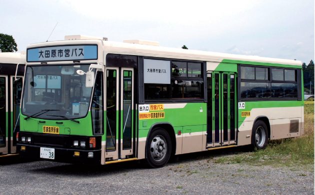 大田原市・康栄観光バス/いすゞ/KC-LV280L