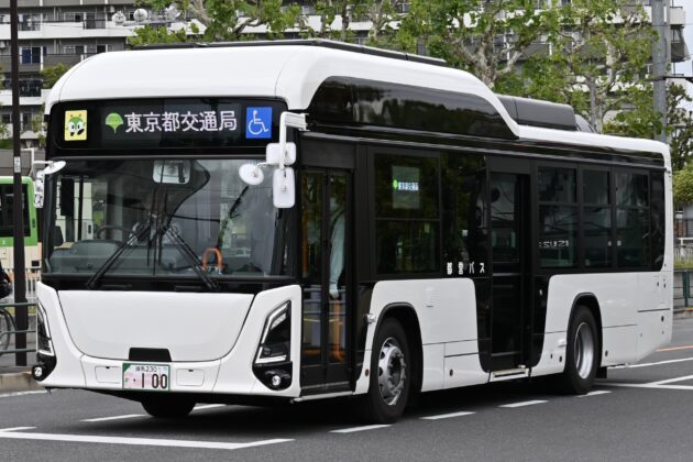 4月下旬、都営バス初の電気バス登場