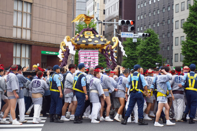 5/17・18、三社祭による浅草地区迂回