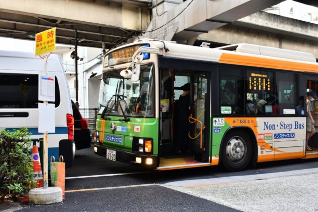 8月23・24日、麻布十番まつりに伴う停留所移動と迂回